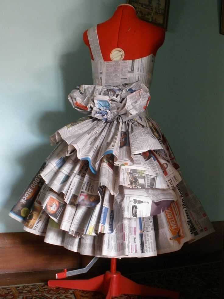 Как сделать из бумаги платье: пошаговая инструкция как делается бумажное платье