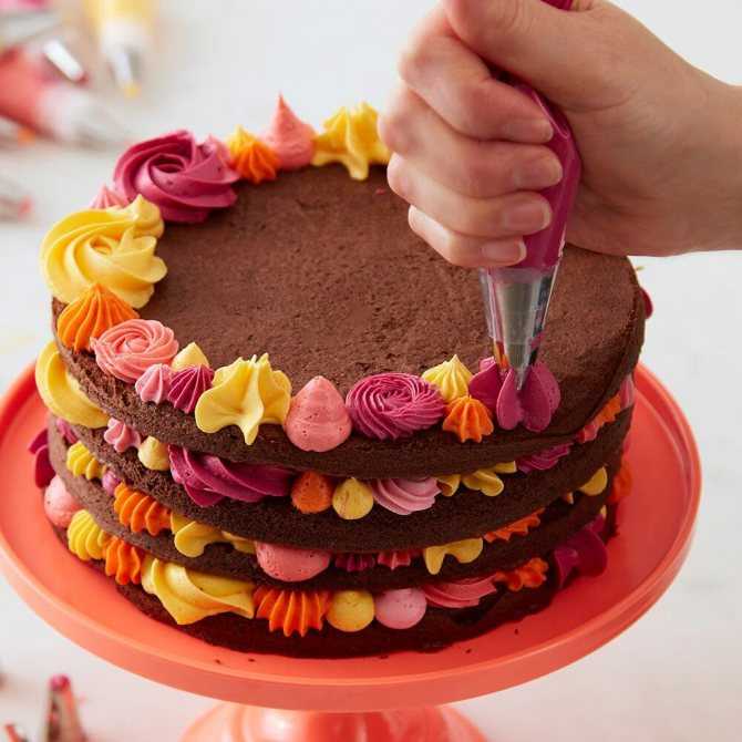 Как украсить торт в домашних условиях — фото пошагового оформления тортов для начинающих, идеи декора и дизайна