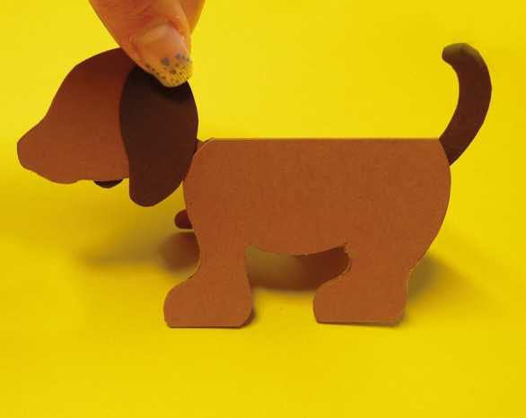 Картина панно рисунок квиллинг собака бумага