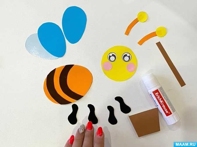 Как сделать пчелку своим руками из бумаги