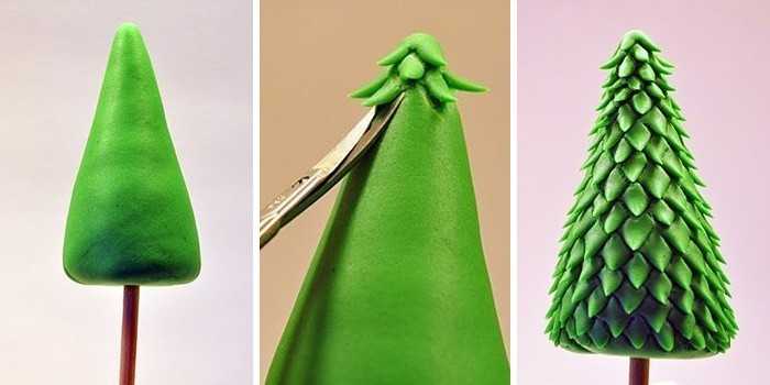 Как сделать новогоднюю поделку: ёлка из пластилина своими руками