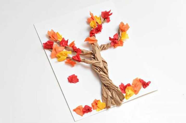 Осенние листья из бумаги: трафареты и шаблоны для распечатки и вырезания