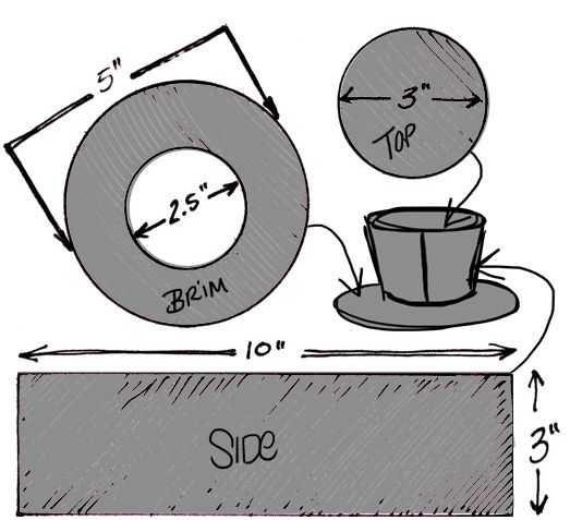 Как сделать из бумаги цилиндр и конус. как сделать цилиндр из бумаги: пошаговая инструкция по изготовлению фигуры и шляпы-цилиндра