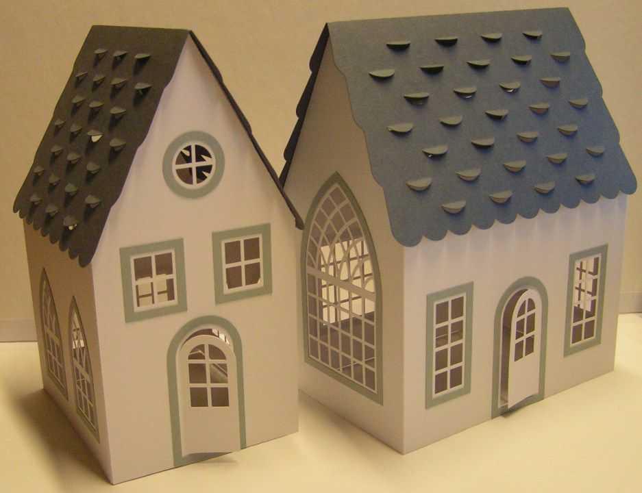 Как сделать объемный домик из бумаги: делаем своими руками разнообразные домики