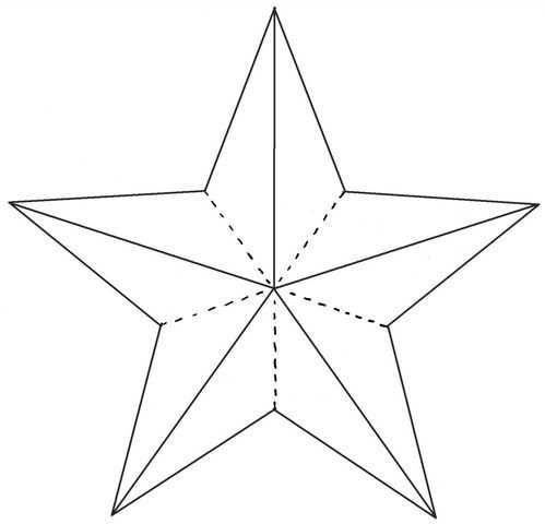 Оригами звезда из бумаги ⋆ страна рукоделия - вязание и вышивка своими руками