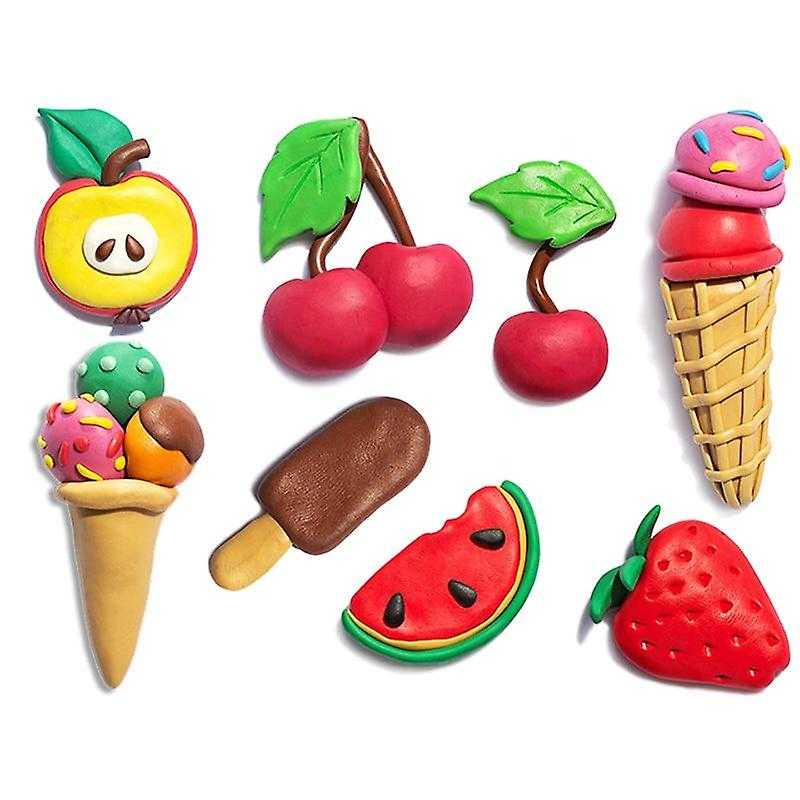 Еда для кукол: мороженое из пластилина - коробочка идей и мастер-классов