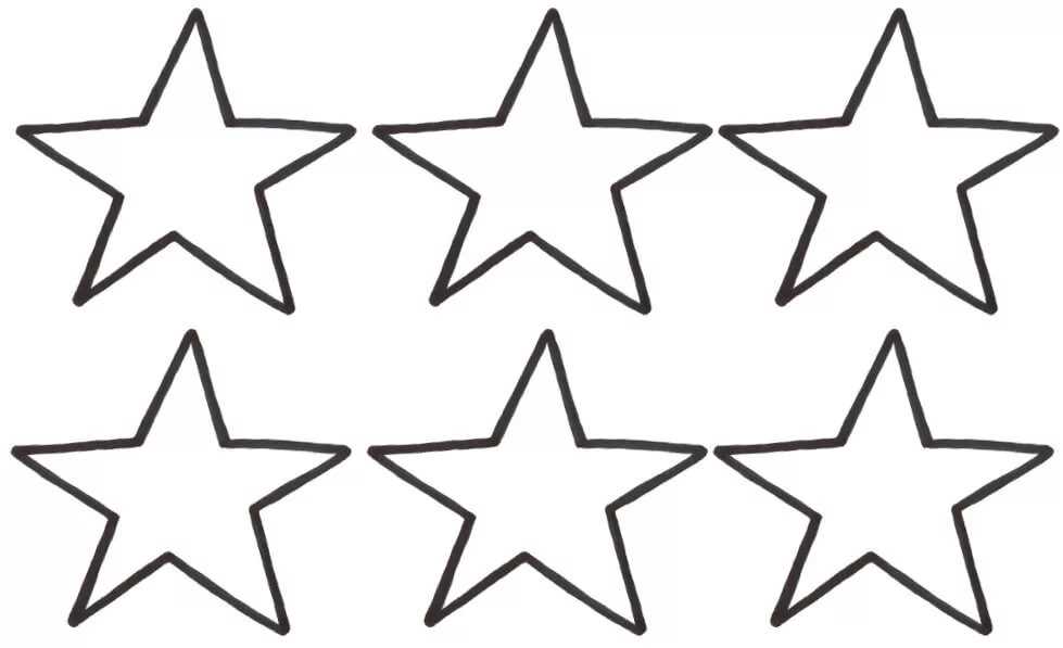 Трафарет звезды — 100 шаблонов для вырезания из бумаги