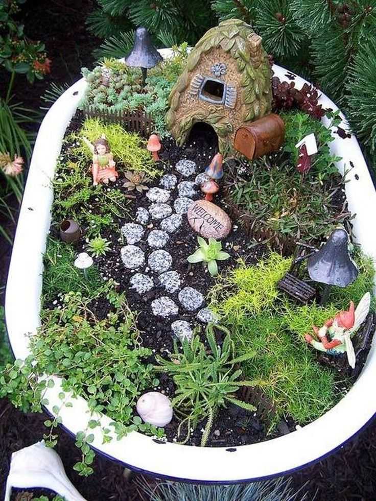 Как сделать мини-сад: 115 фото и видео как в домашних условиях построить настоящий сад