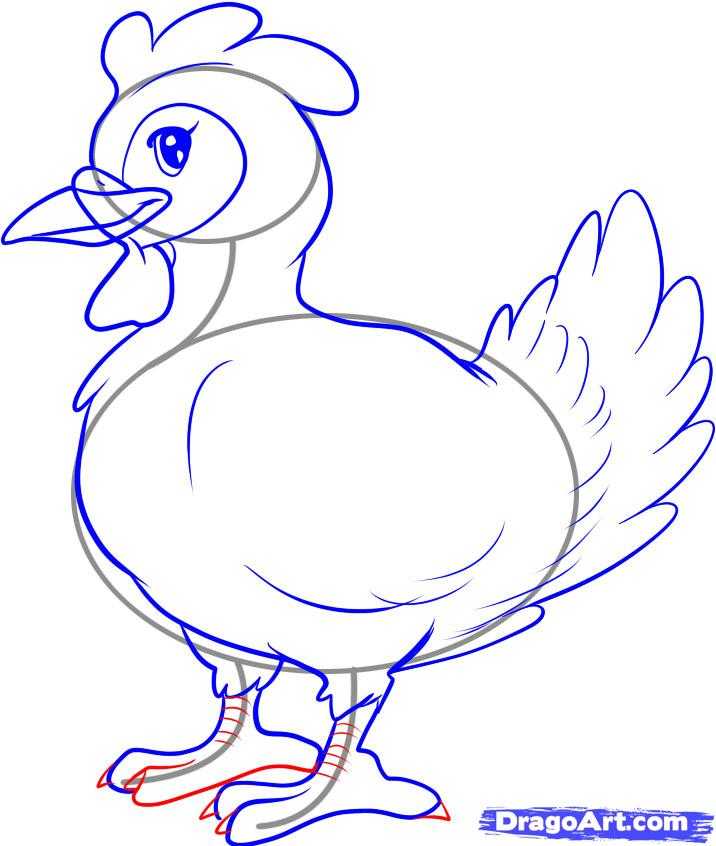 Курица легко и быстро. Поэтапное рисование курицы для детей. Курица рисунок легкий. Рисунок курицы для срисовки. Курица рисунок карандашом.
