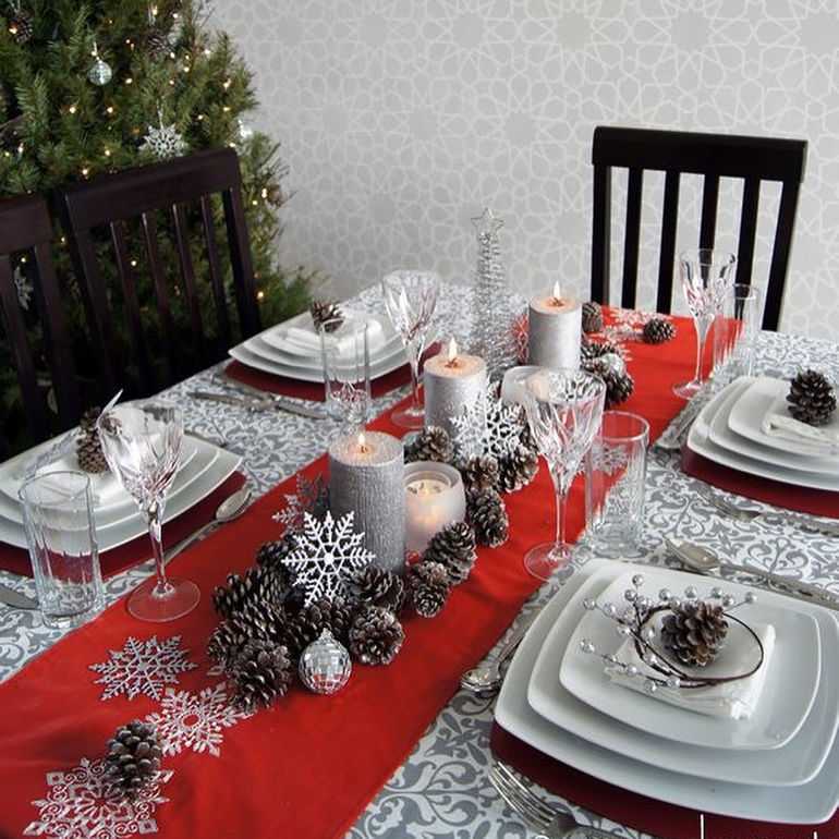 Как красиво украсить стол к празднику: смелые и оригинальные идеи сервировки стола (фото)