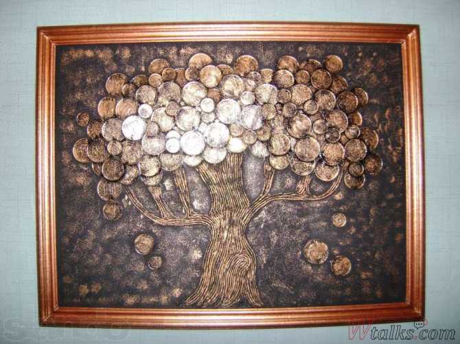 Денежное дерево из монет своими руками. мастер-класс
