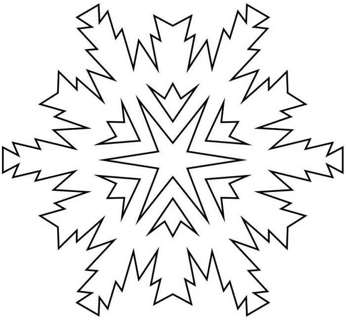 Снежинки из бумаги: + 442 шаблона ❆ для вырезания (трафареты и схемы)