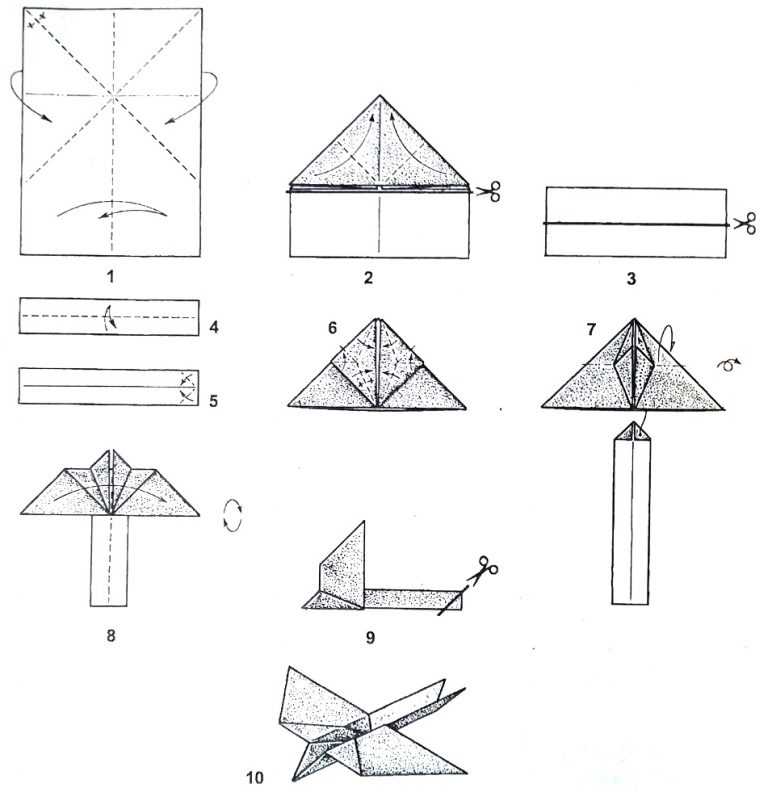 Как сделать голубей из бумаги: шаблоны, пошаговая инструкция - handskill.ru