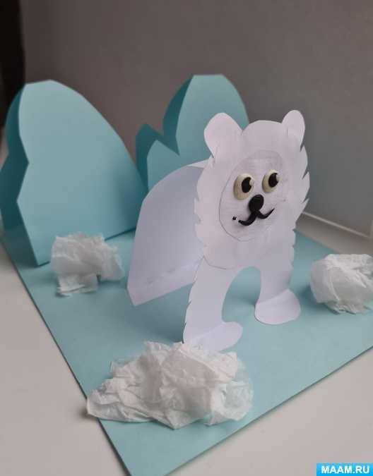 Белый медведь оригами схема. как сделать медведя из цветной бумаги: пошаговые фото. объёмный мишка оригами