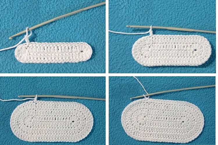 Вязание крючком: домашние тапочки на войлочной подошве