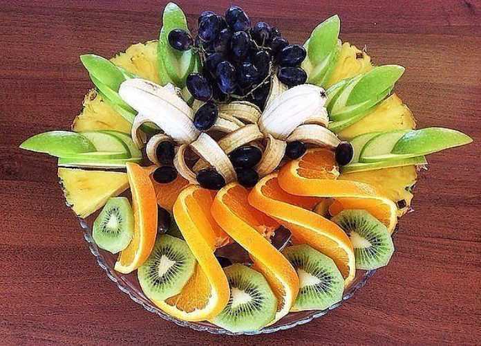 Вкусно и оригинально! фруктовая нарезка, фруктовый карвинг — фото идеи