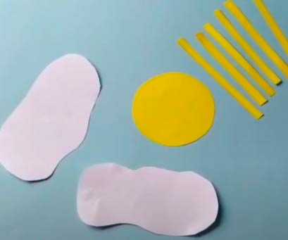 Как сделать радугу из цвевтной бумаги: аппликация своими руками по распечаткам шаблонов для вырезания, объемная оригами – мастер класс радуги из гофрированной бумаги