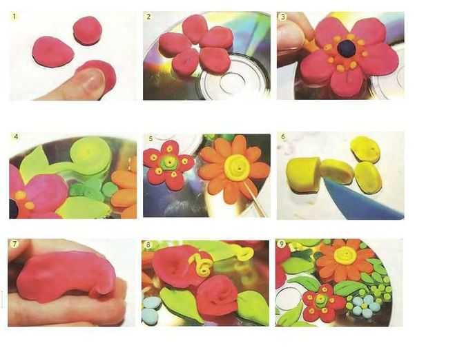 Цветы из пластилина для малышей. цветок из пластилина: лепим красочные бутоны своими руками вместе с детьми