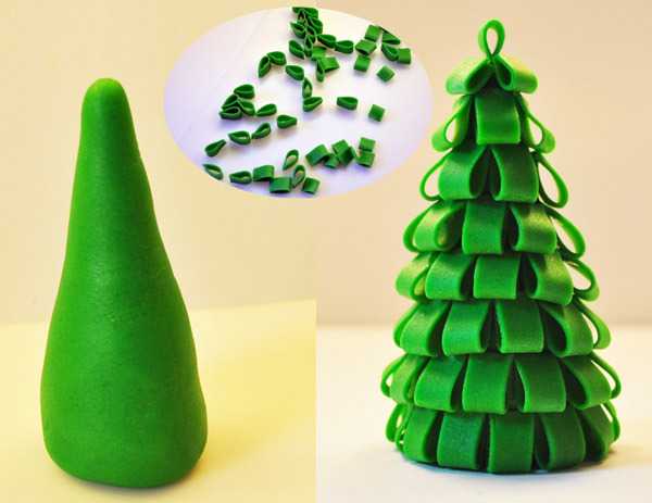 Как сделать елку из пластилина своими руками: новогоднюю и объёмную пошагово с фото