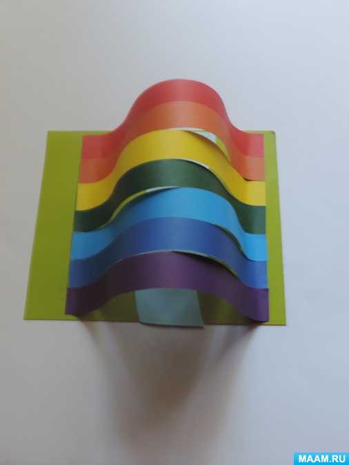 Поделка изделие упаковка подарка оригами китайское модульное радуга бумага