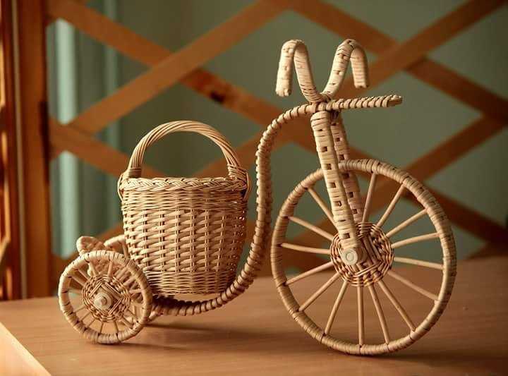Как сделать велосипед из бумаги поэтапно. велосипед и тачка из бумаги. сделаем декоративный кашпо-велосипед из шпагата и ароматных кофейных зерен