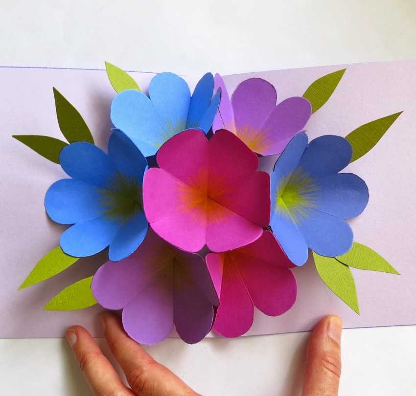 Объемные цветы из бумаги своими руками. пошаговые инструкции + 400 фото