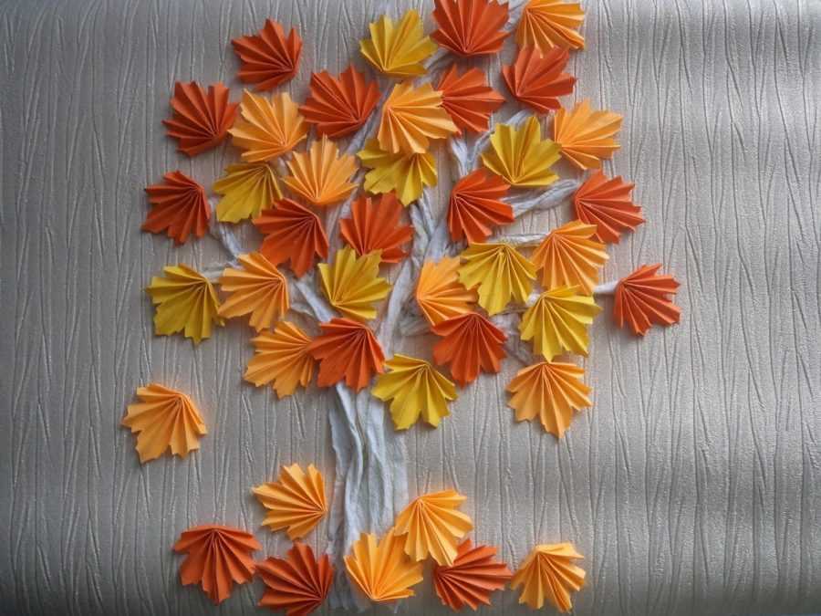 Осенние оригами. поделки из цветной бумаги   | материнство - беременность, роды, питание, воспитание