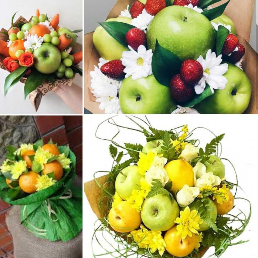 Как сделать букет из фруктов своими руками: пошаговые фото