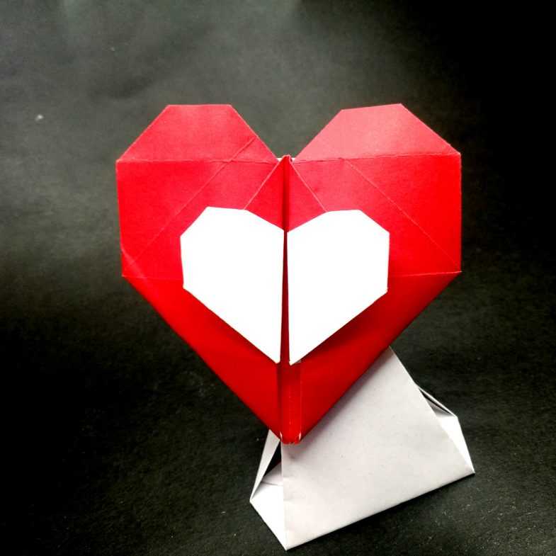 Как сделать сердце из бумаги Идеи сердечек из бумаги своими руками