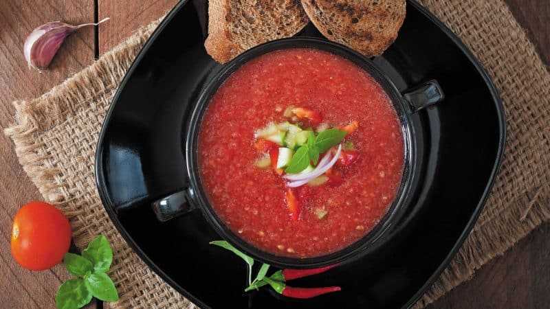 Суп гаспачо — классические рецепты приготовления в домашних условиях