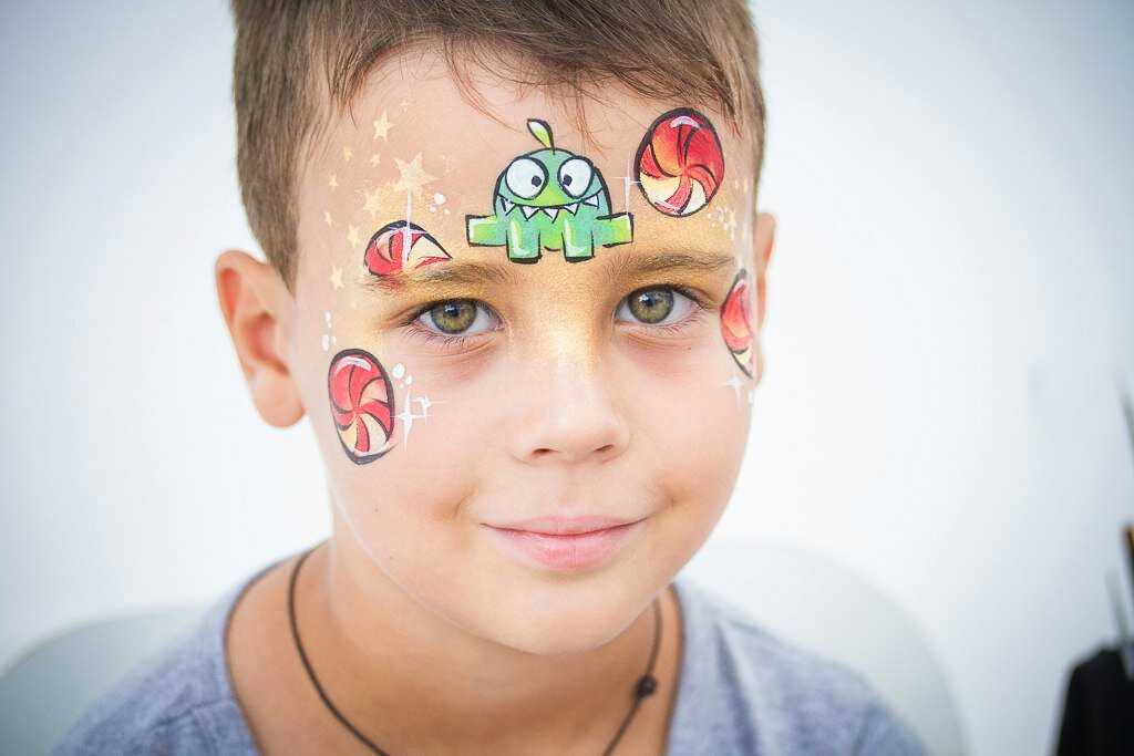 Аквагрим на лице: рисунки для начинающих. аквагрим для детей :: syl.ru