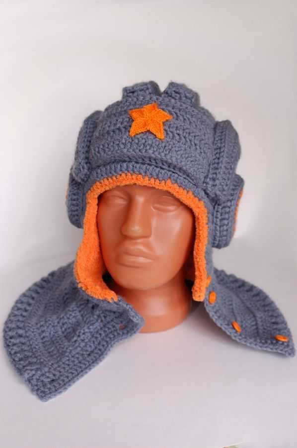 Мк по вязанию шапки-шлема для девочки | страна мастеров