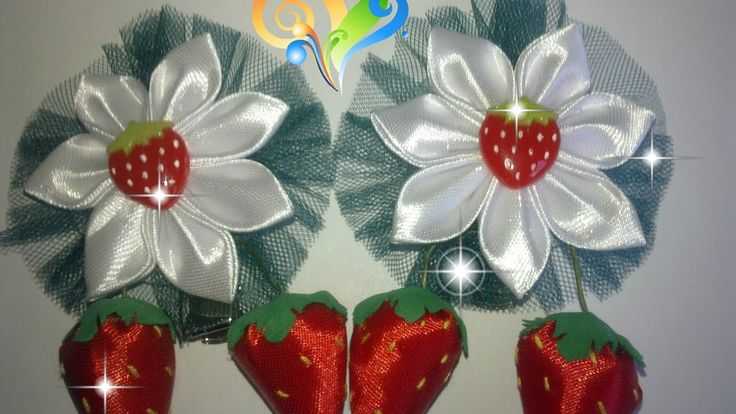 Клубника из бисера, ягоды и цветы в мастер классе, схемы плетения, фото и видео