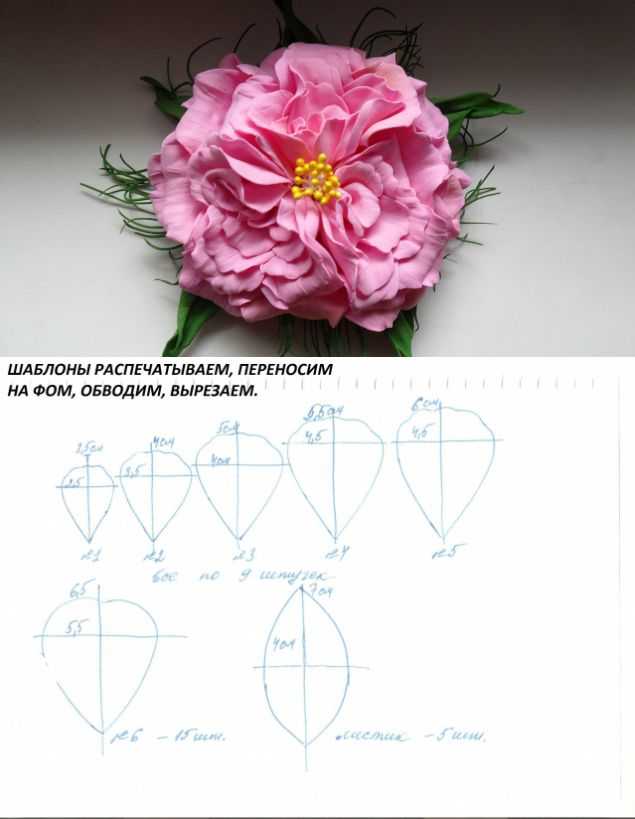 Цветы из фоамирана своими руками — 175 фото идей как сделать красивые и простые цветы