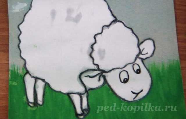 Маленькая миленькая быстрая овечка своими руками