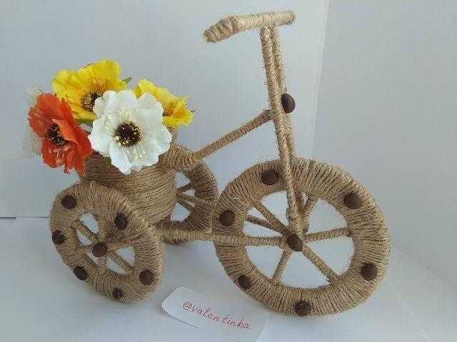 Велосипед из проволоки - поделка своими руками с ребенком, инструкция