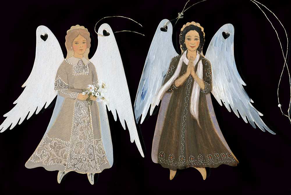 Ангелы из ткани | страна мастеров