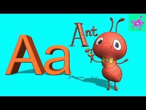 Английский алфавит для детей: буквы с произношением, карточки и картинки с песнями