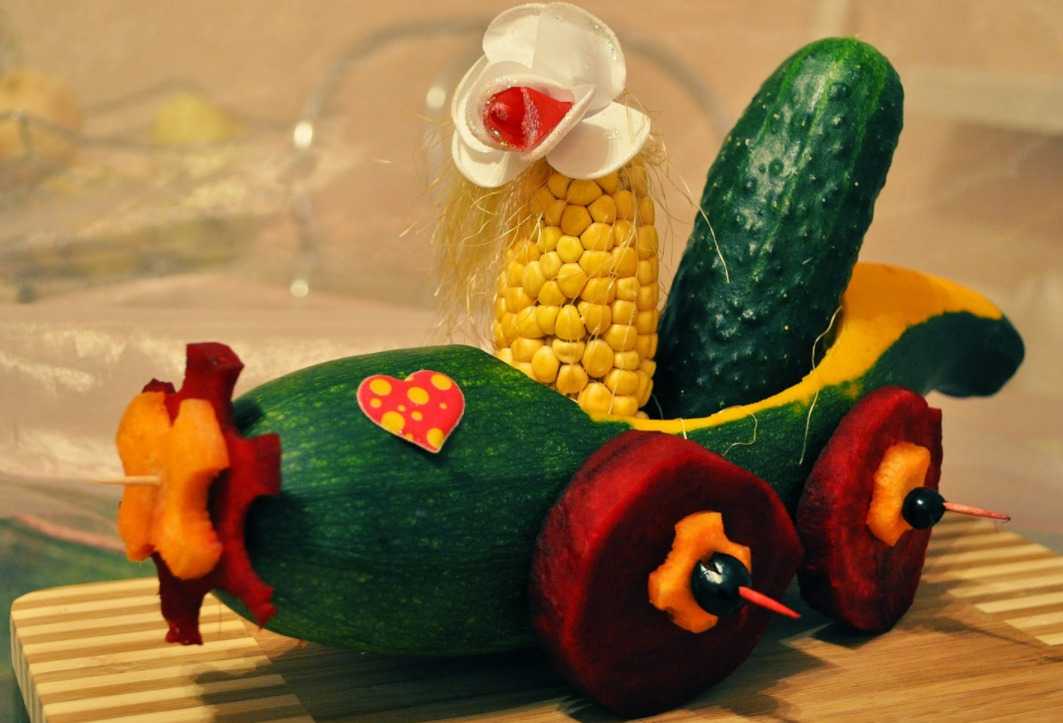 Какие поделки можно сделать из овощей и фруктов :: инфониак