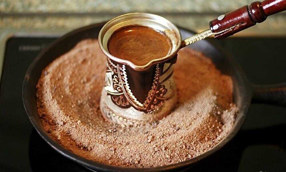 Способы приготовления идеального кофе на песке в домашних условиях