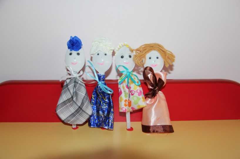 Как сделать кукол из чайных ложек. народная тряпичная кукла на ложке. декоративный вариант куклы на ложке