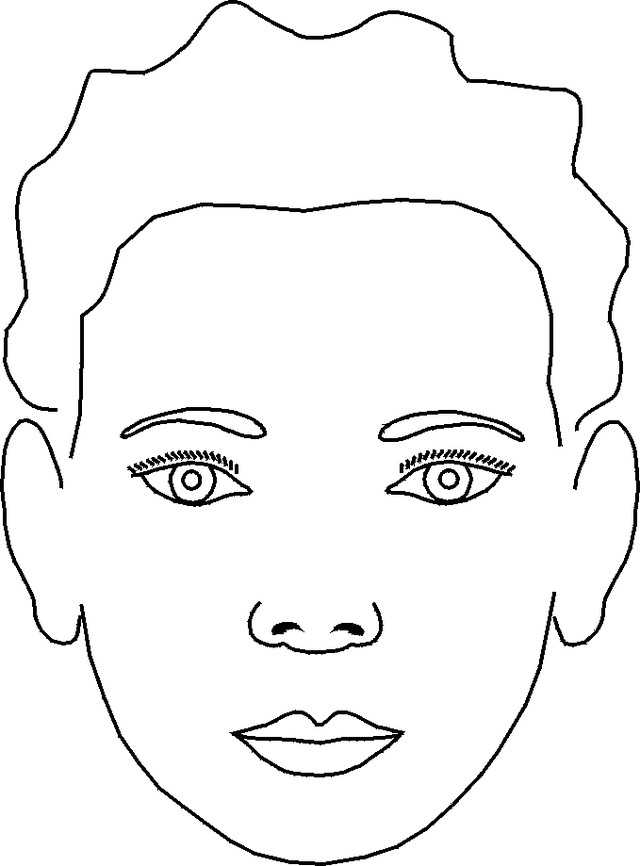 Face outline. Макет лица. Маке лица для рисования. Контур лица для рисования. Лицо для аппликации.