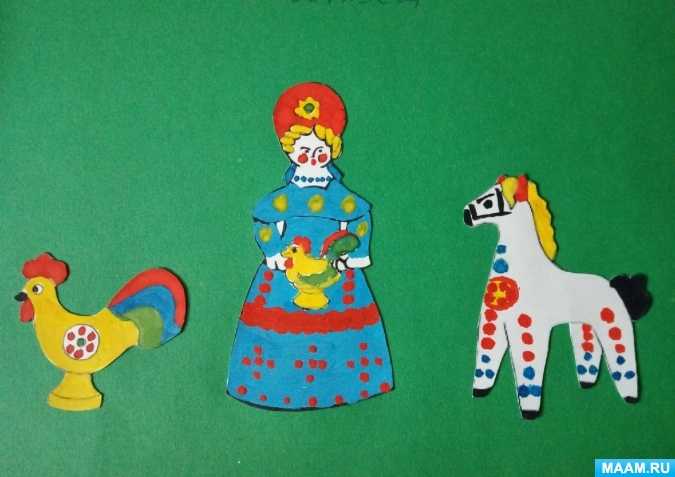 Дымковская роспись: элементы росписи игрушки, дымковской барышни, узоры для детей, фото