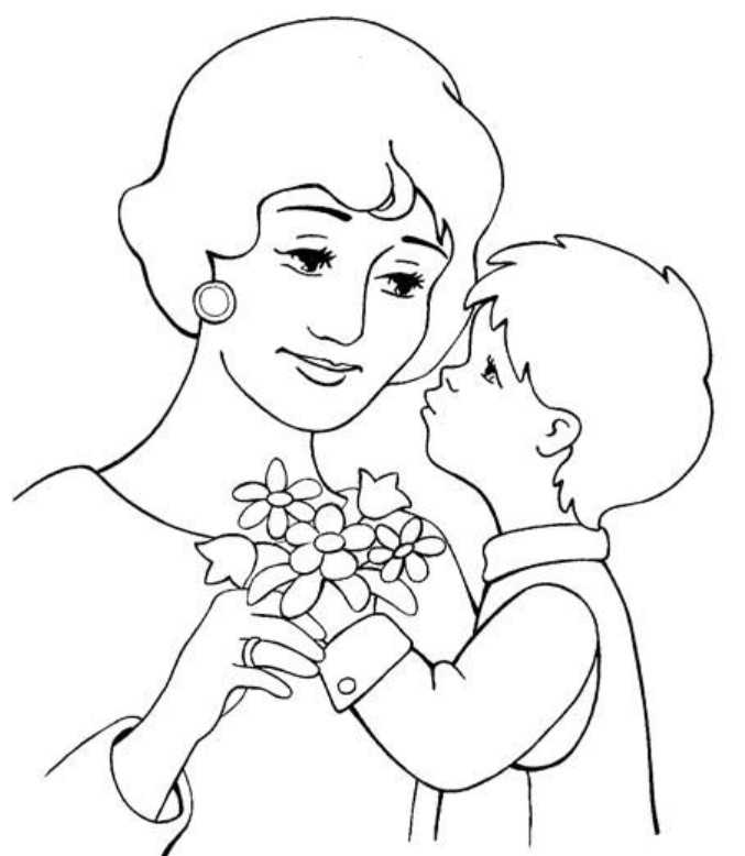 Что же можно нарисовать Маме в подарок Идеи рисунков ко Дню матери