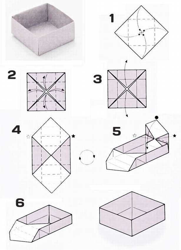 Оригами: коробочки из бумаги. схемы и описания - handskill.ru
