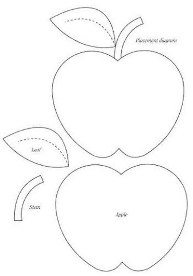 Поделка яблоко (33 идеи для детей). | семейная кучка