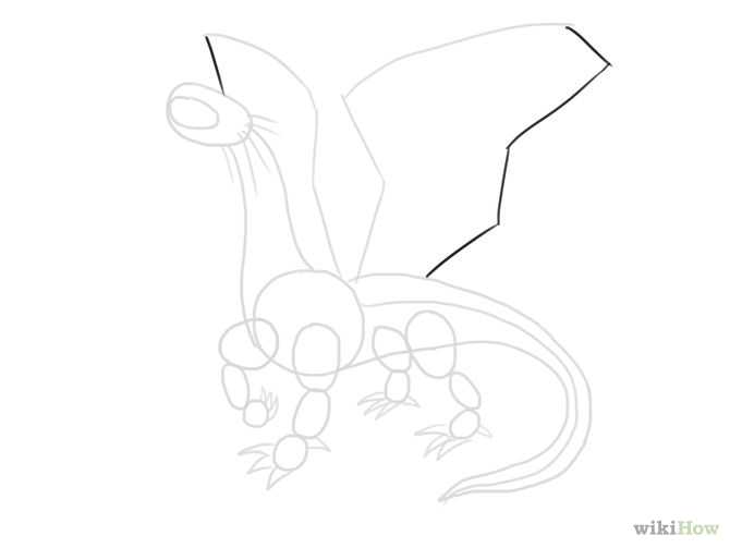 Как нарисовать дракона поэтапно карандашом (62 фото) - подборка мастер-классов для начинающих