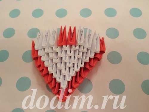 Объемное сердце: модульное оригами и валентинка на подставке - пошаговая инструкция по изготовлению и видеоматериалы