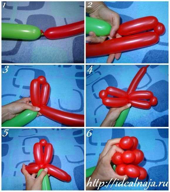 Фигурки из воздушных шариков – пошаговая инструкция по изготовлению изделий, украшений и игрушек (140 фото)