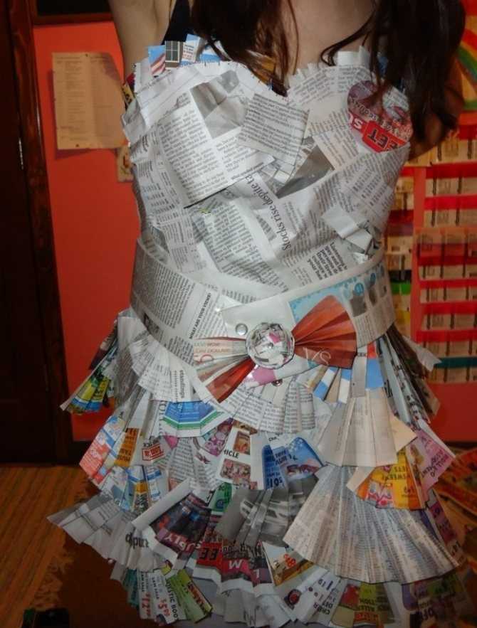 Юбка из газеты своими руками инструкция. платье из газет своими руками: поэтапный мастер-класс с фото